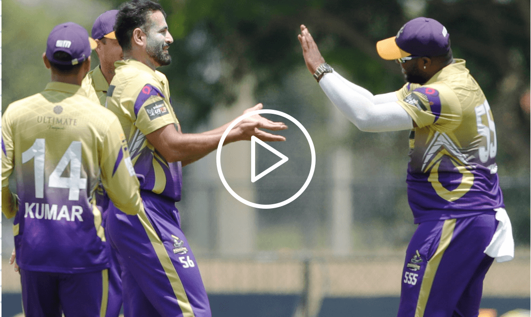 [Watch] Irfan Pathan Defends 8 Runs With Lethal Last Over Spell in US T10